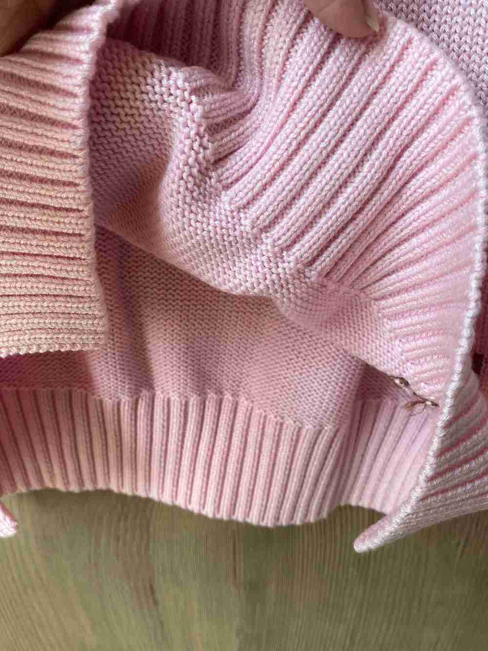 POLO RALPH LAUREN Pink Bear Embroidered Crewneck Sweater - Picture 4 of 7
